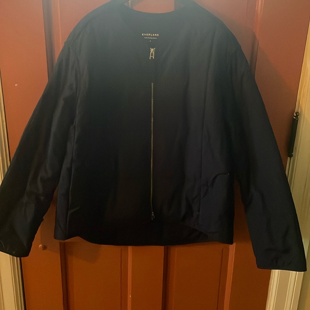 Everlane navy blue jacket